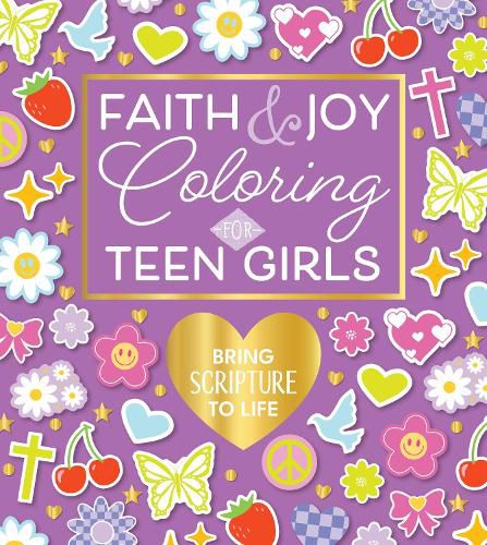 Cover image for Faith & Joy Coloring for Teen Girls