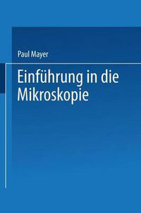 Cover image for Einfuhrung in Die Mikroskopie