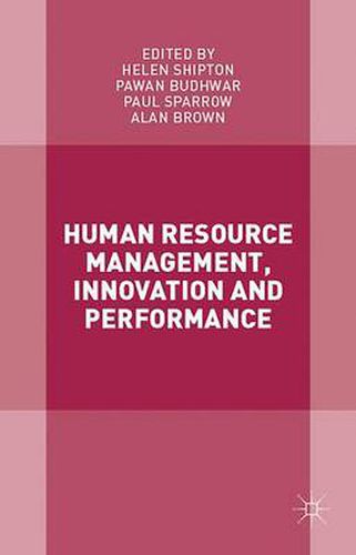 Cover image for Human Resource Management, Innovation and Performance