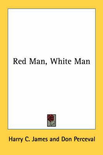 Cover image for Red Man, White Man