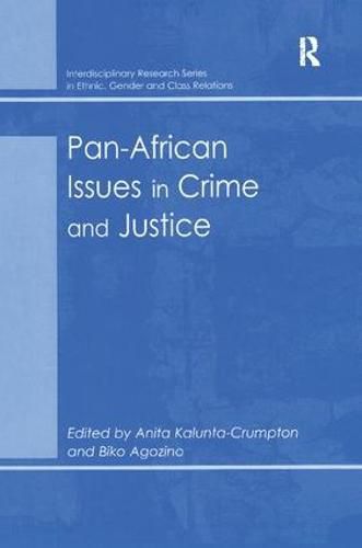 Cover image for Pan-African Issues in Crime and Justice