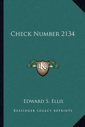 Cover image for Check Number 2134