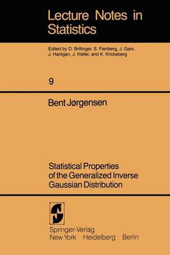 Cover image for Statistical Properties of the Generalized Inverse Gaussian Distribution