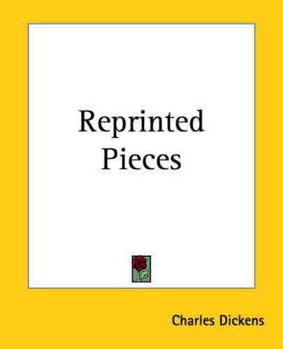 Cover image for Reprinted Pieces