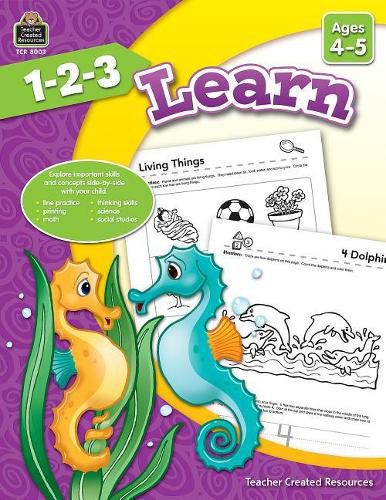 Cover image for 1-2-3 Learn Ages 4-5
