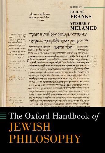 Cover image for The Oxford Handbook of Jewish Philosophy