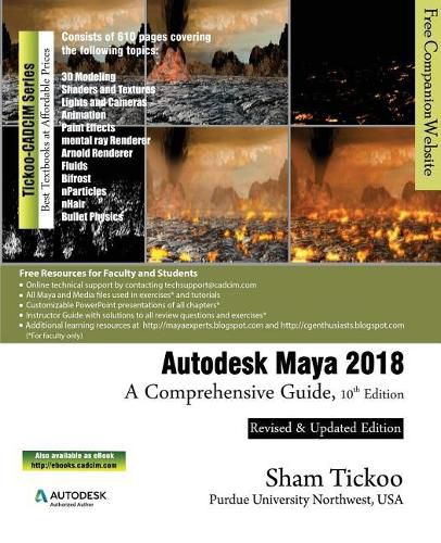 Cover image for Autodesk Maya 2018: A Comprehensive Guide