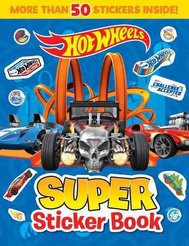 Cover image for Hot Wheels: Super Sticker Book (Mattel)