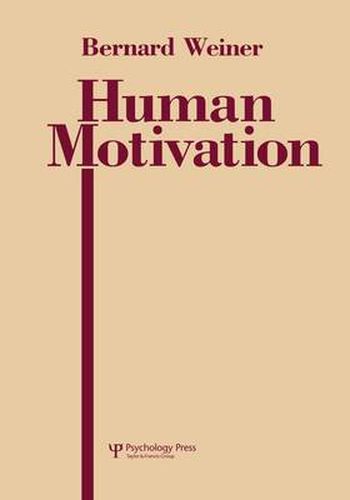 Cover image for Human Motivation