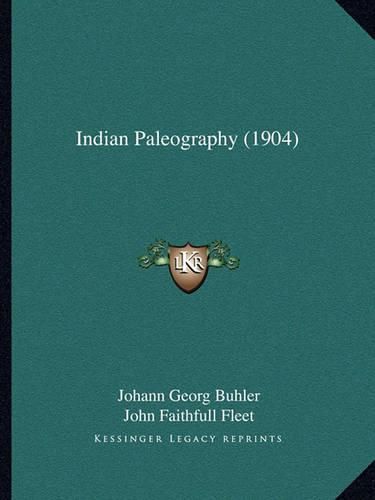 Indian Paleography (1904)