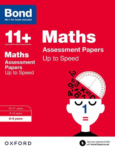 Cover image for Bond 11+: Maths: Up to Speed Papers: 8-9 years