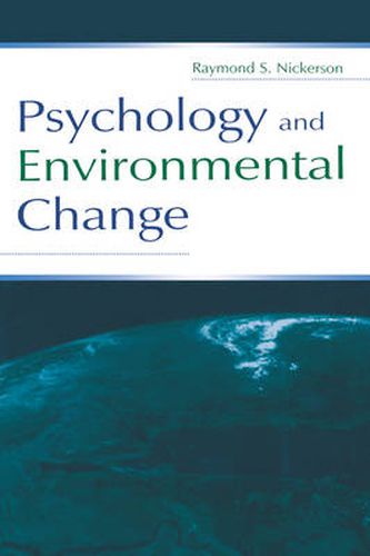 Cover image for Psychology and Environmental Change