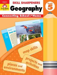 Cover image for Skill Sharpeners: Geography, Grade 5 Workbook