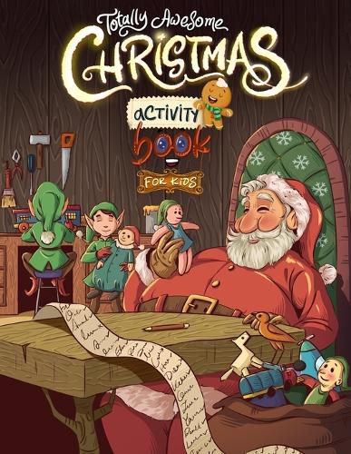 Cover image for Totally Awesome Christmas Activity Book for Kids