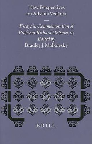 Cover image for New Perspectives on Advaita Vedanta: Essays in Commemoration of Professor Richard De Smet, S.J.