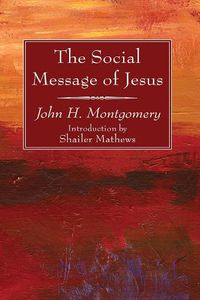 Cover image for The Social Message of Jesus