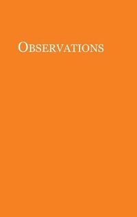 Cover image for Observations