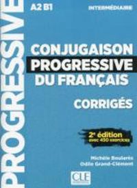 Cover image for Conjugaison progressive du francais - 2eme edition: Corriges intermediai