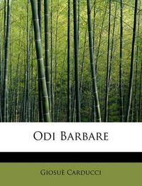 Cover image for Odi Barbare