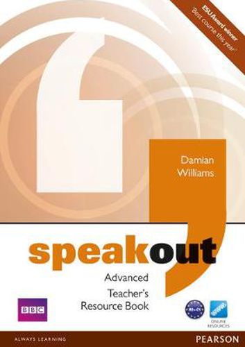 Cover image for Speakout Advanced Teacher's Book