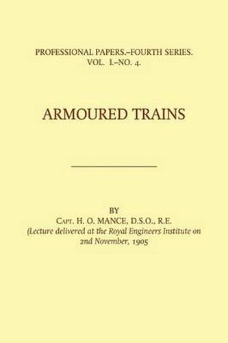 Cover image for Armoured Trains
