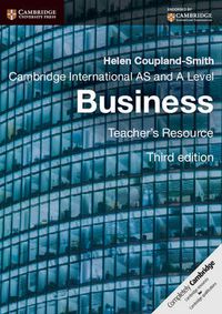 Cover image for Cambridge International AS and A Level Business Teacher's Resource CD-ROM