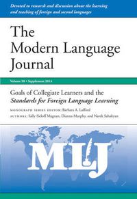 Cover image for Goals of Collegiate Learners and the Standards for Foreign Language Learning