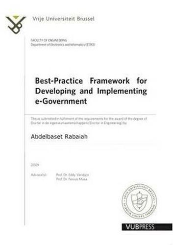 Cover image for Best-Practice Framework for Developing and Implementing E-Government