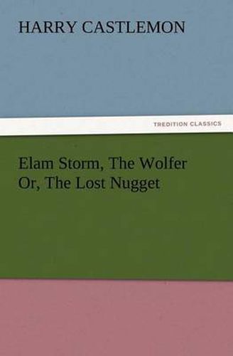 Cover image for Elam Storm, The Wolfer Or, The Lost Nugget