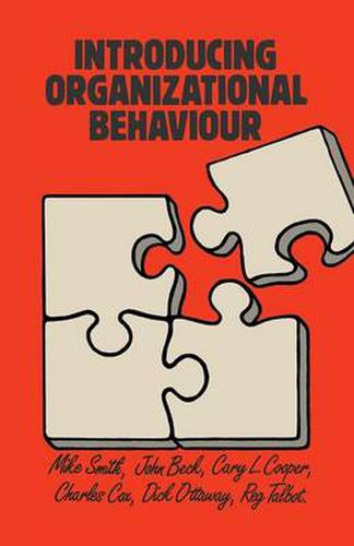 Cover image for Introducing Organizational Behaviour