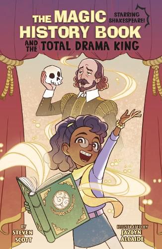 Cover image for The Magic History Book and the Total Drama King