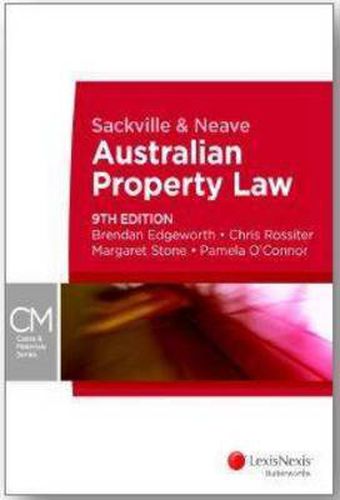 Sackville and Neave Australian Property Law