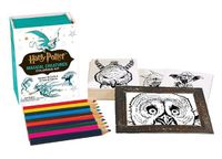 Cover image for Harry Potter Magical Creatures Coloring Kit