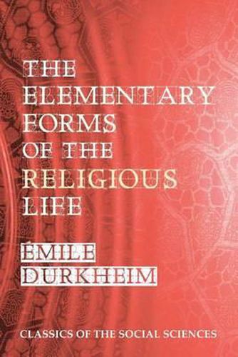 Cover image for The Elementary Forms of the Religious Life