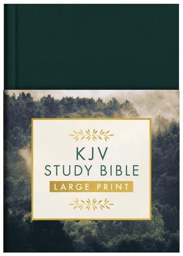 Cover image for KJV Study Bible - Large Print [gold Spruce]