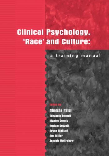 Cover image for Clinical Psychology, Race and Culture: A Resource Pack for Trainers