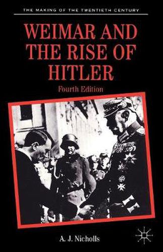 Cover image for Weimar and the Rise of Hitler