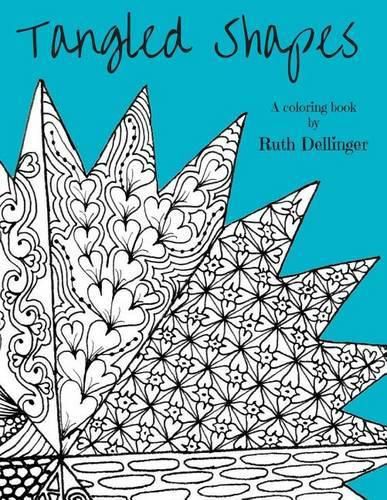 Tangled Shapes: A coloring book