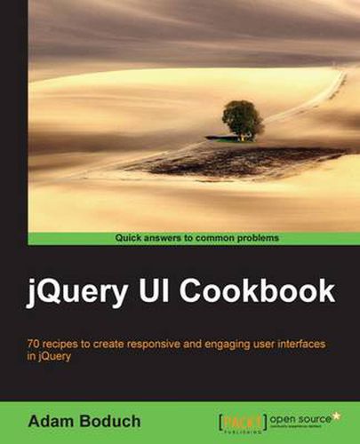 Cover image for jQuery UI Cookbook