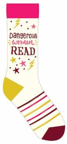 Dangerous Women Read Socks