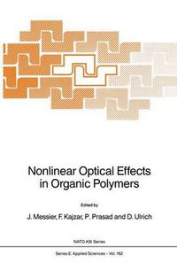 Cover image for Nonlinear Optical Effects in Organic Polymers