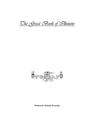 Cover image for The Great Book of Illusions