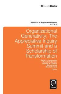 Cover image for Organizational Generativity