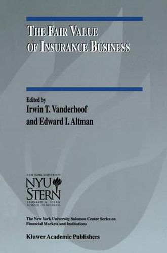 Cover image for The Fair Value of Insurance Business