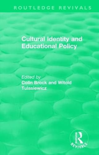 Cover image for Cultural Identity and Educational Policy