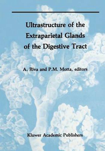Cover image for Ultrastructure of the Extraparietal Glands of the Digestive Tract