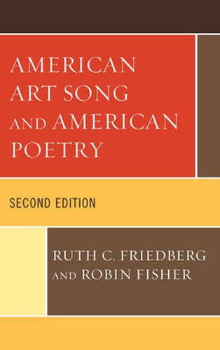 Cover image for American Art Song and American Poetry