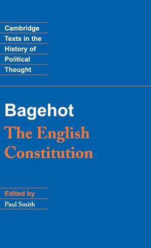 Cover image for Bagehot: The English Constitution