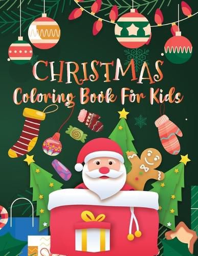 Cover image for Christmas Coloring Book for Kids