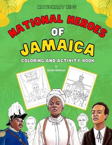 Cover image for National Heroes of Jamaica Coloring and Activity Book